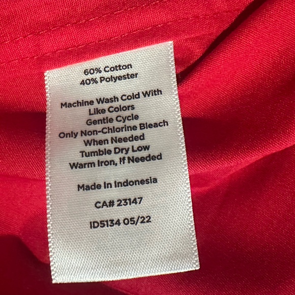 Talbots Button Down Shirt - Picture 3 of 4